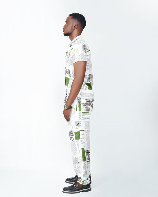 short sleeve and long pant