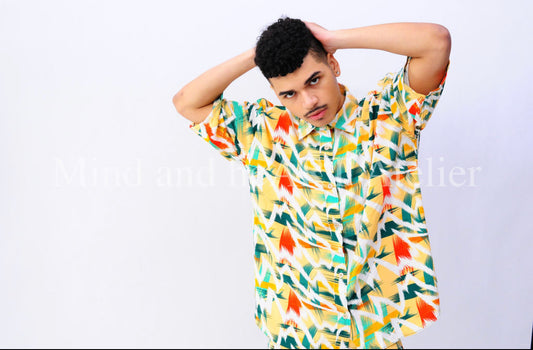 Short sleeve shirt and short pant